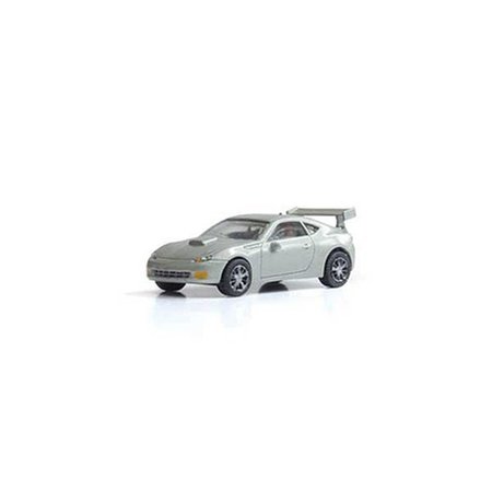 WOODLAND HO Scale Silver Sports Model Car WOO5368